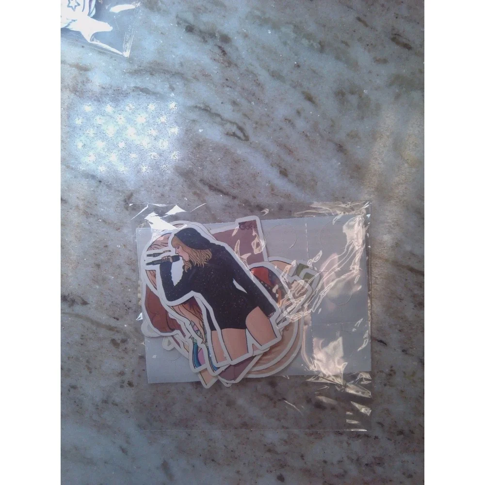 Taylor Swift Birthday Decorations Bundle 12 Balloons 50 Stickers Banner Toppers